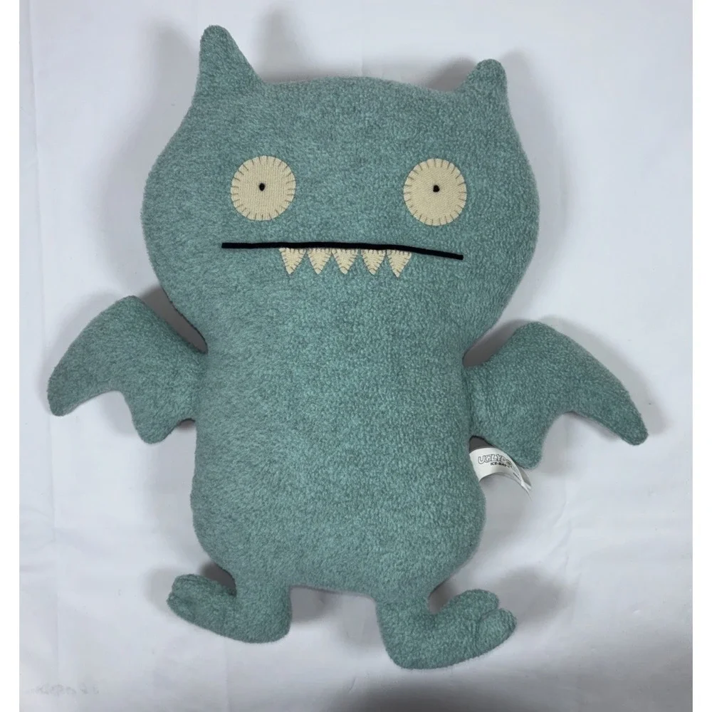 Vintage Uglydoll Ice Bat Plush RARE Sz 13